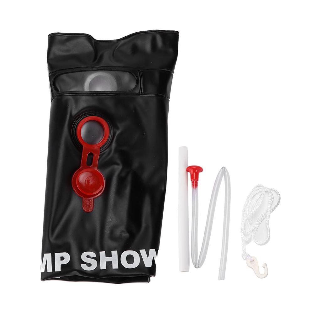 20 л Водный душевой мешок с солнечным подогревом Складной Портативный ПВХ Нагревательный мешок для ванны для кемпинга на открытом воздухе