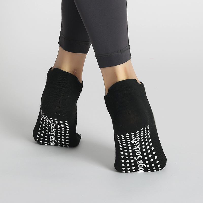 Women Spring and Summer Yoga Dance Sports Fitness Pilates Silicone Non Slip Socks