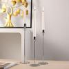 3Pcs High Footed Luxury Candlestick Creative Cup Candle Containers Wedding Candle Stand Hotel Table