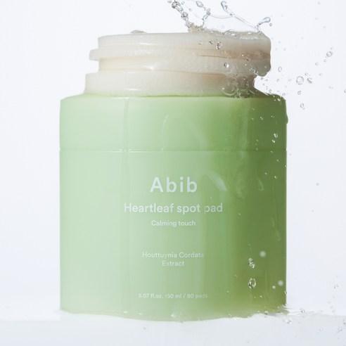 [Quick Soothing] Abib Heartleaf Calming Touch Spot Pad Soothing Exfoliating Toner Pads 80 Pads + Refill 80 Pads Set 150ml x 2
