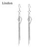 Lindon Copper Alloy Zircon Earrings Drop Earrings For Women Wedding Party Gifts