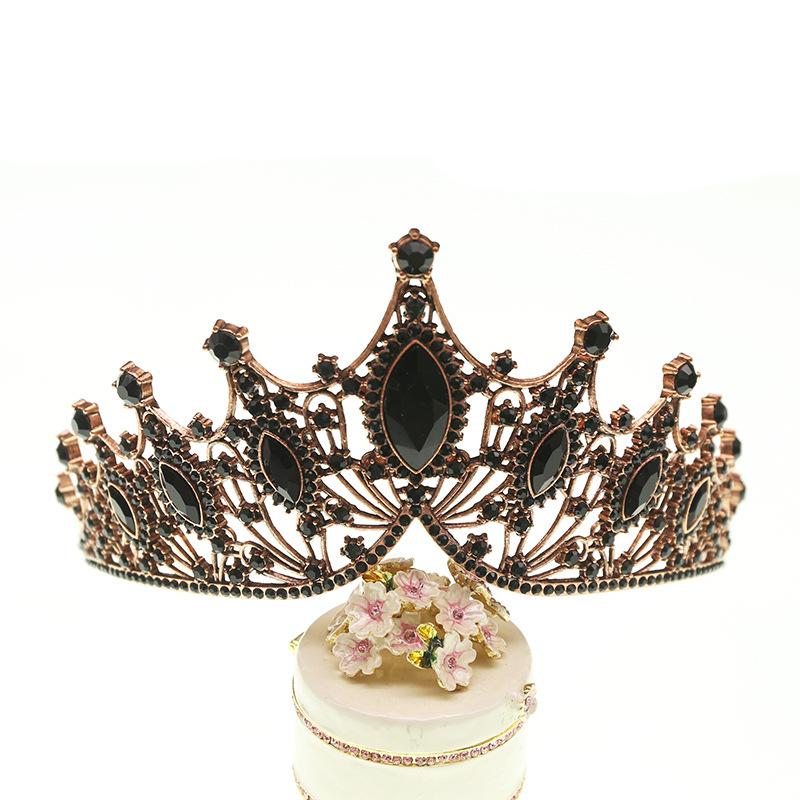 Bridal Crown Styling Wedding Accessories Handmade Wedding Rhinestone Marquise Korean New Style