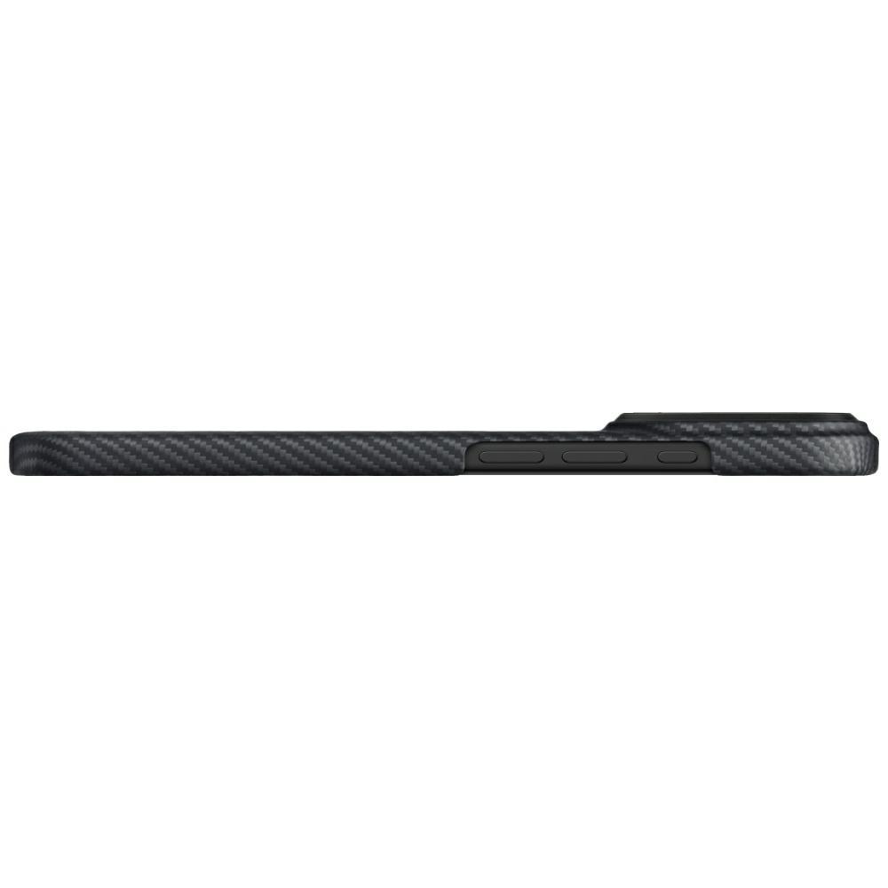 Etui PITAKA Ultra-Slim MagSafe do iPhone 17 Pro czarno szary