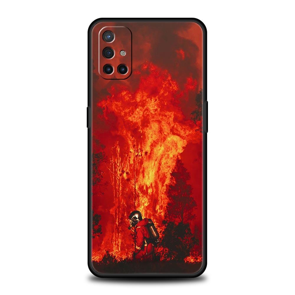 Чехол для телефона Firefighter Heroes Fireman для OnePlus 10 9 8 7 7T Pro 9RT 9R 8T Nord N100 N200 N10 CE 2 5G Z, мягкий черный чехол