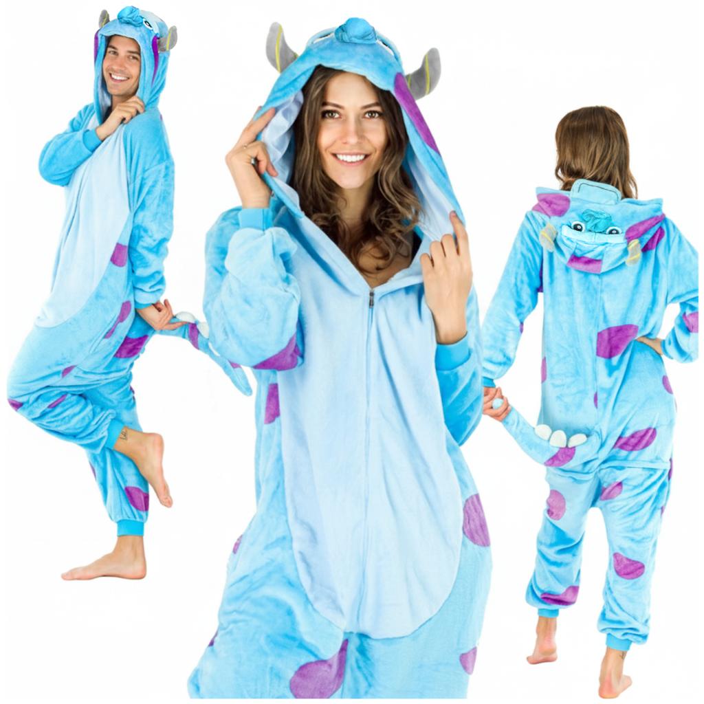 Sulley Monsters Inc. Kigurumi Onesie Costume - M