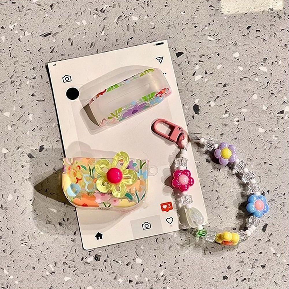 TPU Material Flower Earphone Case for Airpods Pro2/1/2/3/4 For Airpods Pro 2