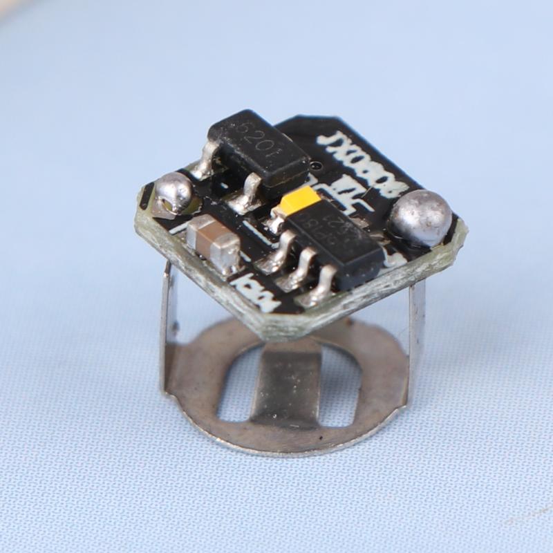 2 шт. Светодиодный свет Микроволновый магнитный переключатель управления Осветительный чип Анимация Сделай сам плюс Световая модель Игрушка Беспроводная лампа