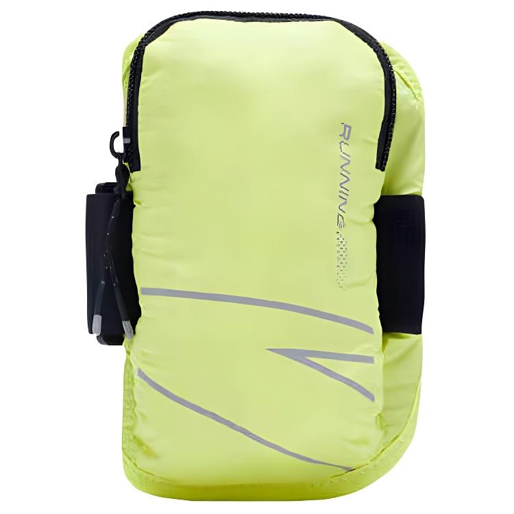 New Anta Variety Training Collection Polyester Cell Phone Pouch Unisex Neon Green 992447147R-2