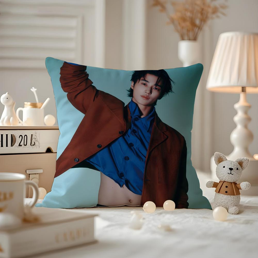 Чехол для подушки с принтом узора Byeon Wooseok Наволочка для подушки на диван в гостиной и декор спальни