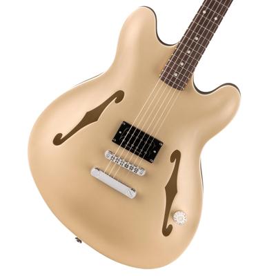 DeLonge Starcaster Накладка на гриф из розового дерева Хромированная фурнитура Satin Shoreline Gold Fender Tom DeLonge Fender/Tom