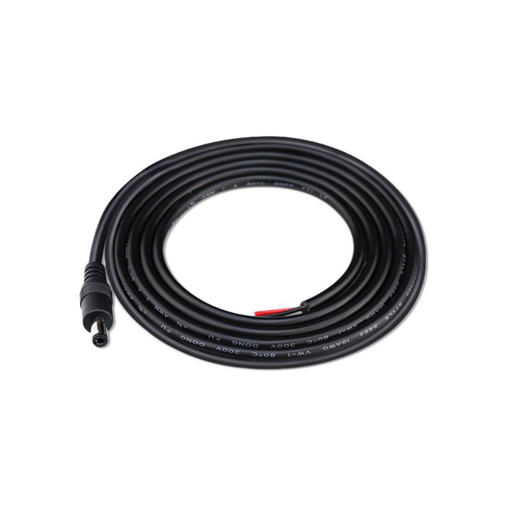 Copper Cord Power Supply Connector 18AWG Power Cable Male Female Connector Power Supply Connection