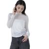 Beauty Sheer Top [Natural Basic] High-neck