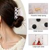 Long-lasting Hair Clip Claw for Women, Dot Printing Shower Clip, Anti-slip Teeth Shark Smooth Edge Claw, Comfortable Fit Accessory Long Short