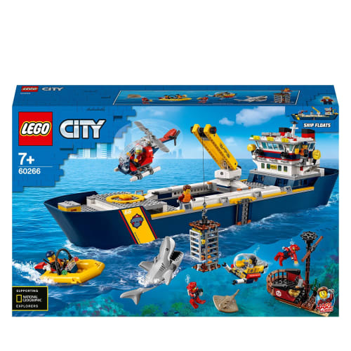 LEGO City Sea Explorer Подводное исследовательское судно 60266