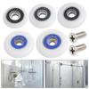 1Pcs/4Pcs 19/23/25/27/29mm Runner Wheels Fastener Hardware Sliding Door Pulley Shower Door Roller