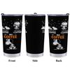 Snoopy Tumbler Mug Coffee Cup Convenience Store Cup Cold Insulation Water Bottle Direct Drinking Stainless Steel with Lid Portable Straw Character