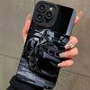 Для iPhone 17 16 15 14 13 12 11 Pro Max Чехол Черный С принтом спортивного автомобиля Для iPhone 17 Air 16E XS Max XR X 7 8 Plus Мягкие Fundas