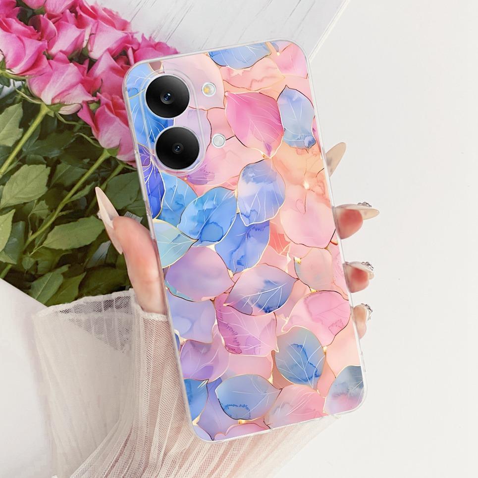Flower Butterfly Luxury Girly Fashion Casing For Xiaomi Poco X8 Pro Max / Redmi Turbo 5 Max Phone Case Soft Clear Silicone Cover