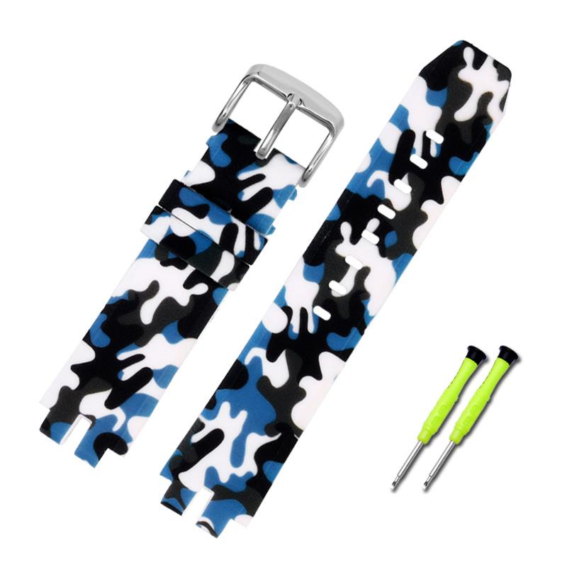 Для PROTREK CASIO PRW-6000/6100/3000 /3100 PRG-300 Силиконовый ремешок для часов Водонепроницаемый Мужской браслет для альпинизма 24 мм