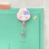 Bear Rabbit Retractable Badge Holder Cartoon Animals Easy Pull Buckle  Doctor Students