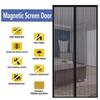 Сильная магнитная сетка на дверь, москитная сетка, противомоскитная сетка для двери, сетка от насекомых, автоматическое закрытие, летняя сетка от комаров и насекомых