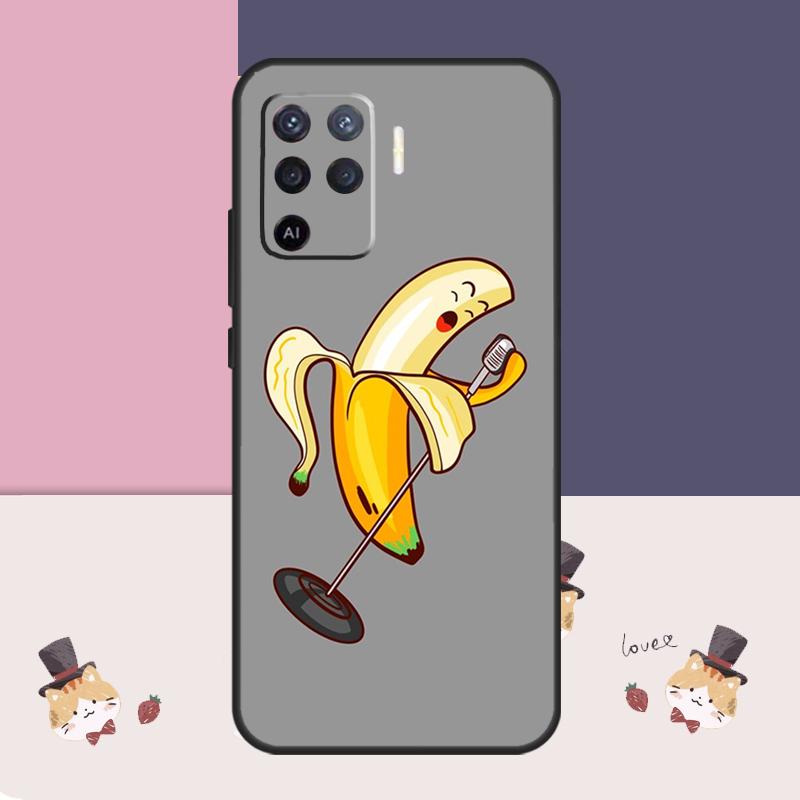 Мемы Мультяшный Забавный Чехол Банан Для Oppo A60 A40 A80 A5 Pro A15 A16 A17 A57 A77 A94 A74 A54 A76 A96 A18 A38 A58 A78 A98