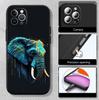 MH8 Animal Elephant Phone Shell for Samsung S20 S21 S22 S23 S24 FE Ultra Plus Lite S21S A55 A07 A17 F06 F16 M06 M16 M56 A36 A37 A57
