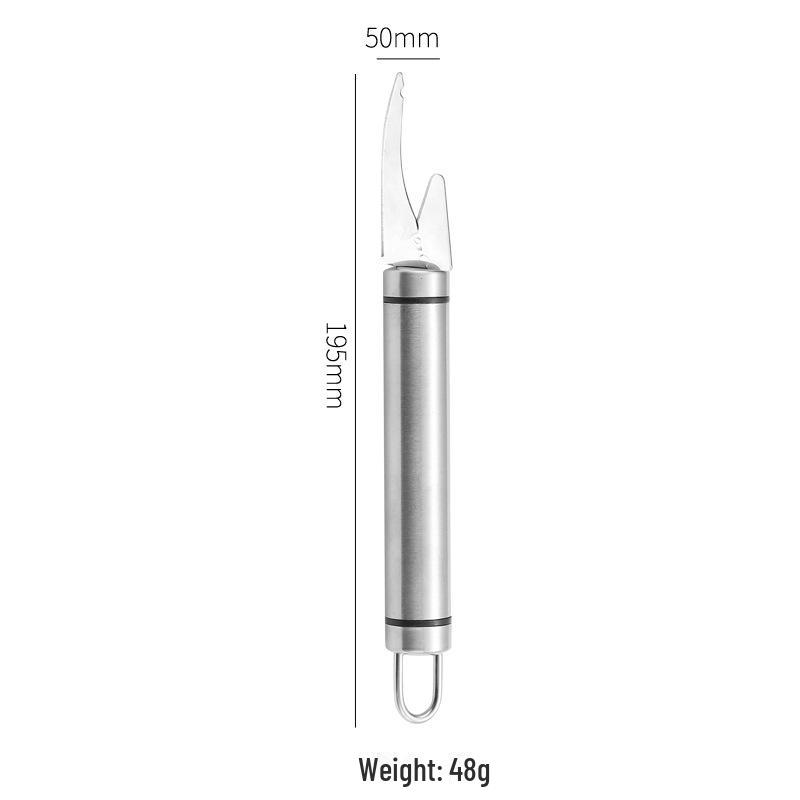 Нож из нержавеющей стали 430 для очистки и отделения прожилок от креветок, для приготовления морепродуктов и блюд в горячем горшочке
