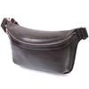 Stylish Fanny Pack for Men Made of Genuine Leather GRANDE PELLE Bag 22814 Brown