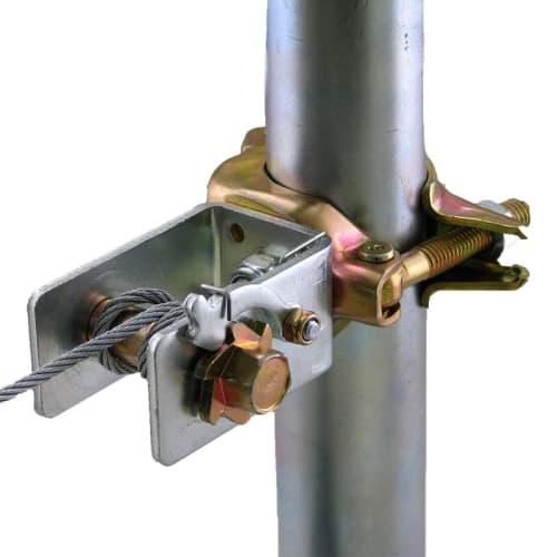 [20 Pieces Per Case] Tension Clamp, Compact Wire Tensioner, Compatible with 48.6 and 42.7 Single Pipe Clamps, Malsa. *For Corporate Customers Only.