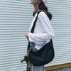 Yousheng женская сумка через плечо парусиновая большая вместительная портативная однотонная женская сумка через плечо для покупок