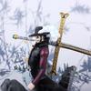 14 см One Piece Аниме Фигурки Дракуль Михоук Вершина Решающей Битвы Фигурка Действия ПВХ Модель Игрушки Коллекция Украшения Кукла Подарок для Фанатов