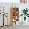 Study Bookcase, Living Room Decorative Shelf, Shoe Rack In the Entrance Area, Multifunctional Storage Shelf, 50x25x105 Cm