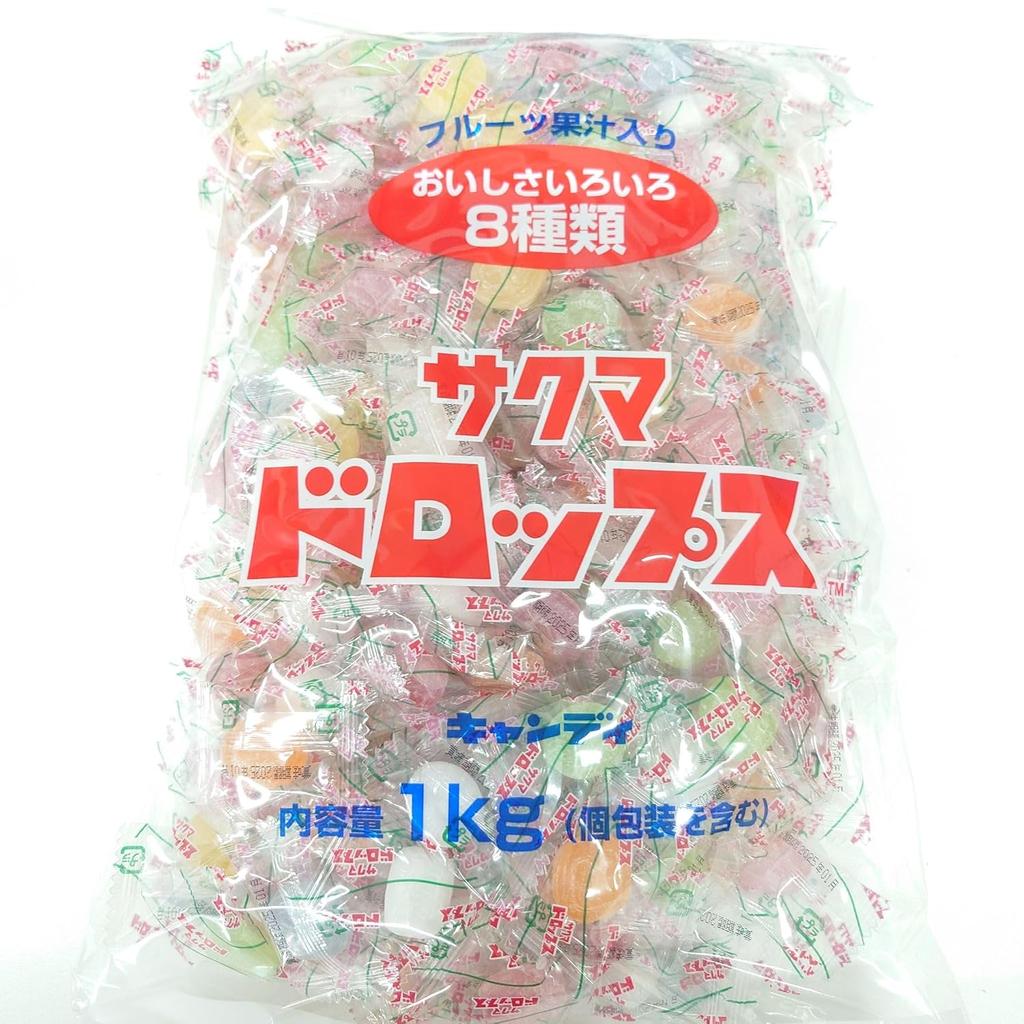 Sakuma Seika Bagged Drops 1kg 1 bag