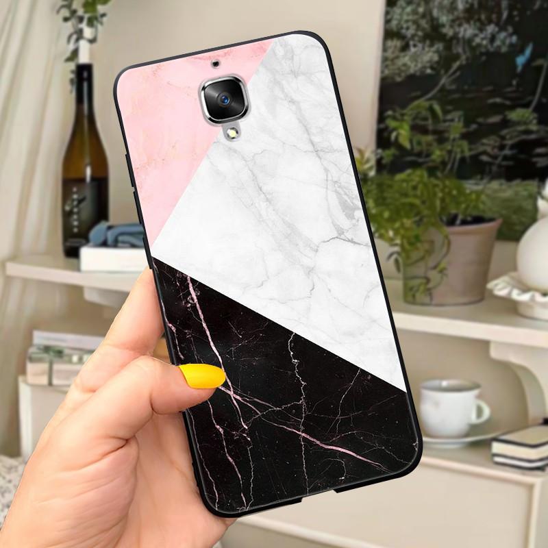 Case For OnePlus 3 3T Cover Black Soft TPU Silicone Back Cover For One plus 3T 3 T Phone Cases for OnePlus3T 1+ 3 1+3T Coques