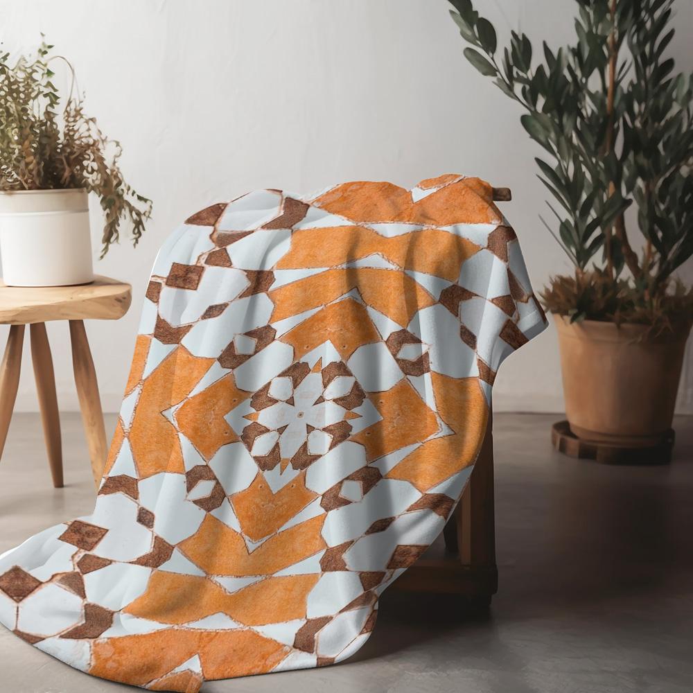 Patchwork Quilted Blankets Soft Warm Flannel Scottish Terrier Pet Throw Blanket for Bed Sofa Couch Bedspreads Quilt Blankets