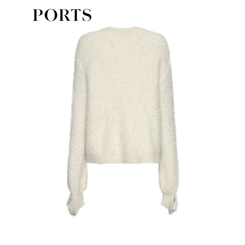 Ports Женский кардиган средней длины из трикотажа с длинным рукавом