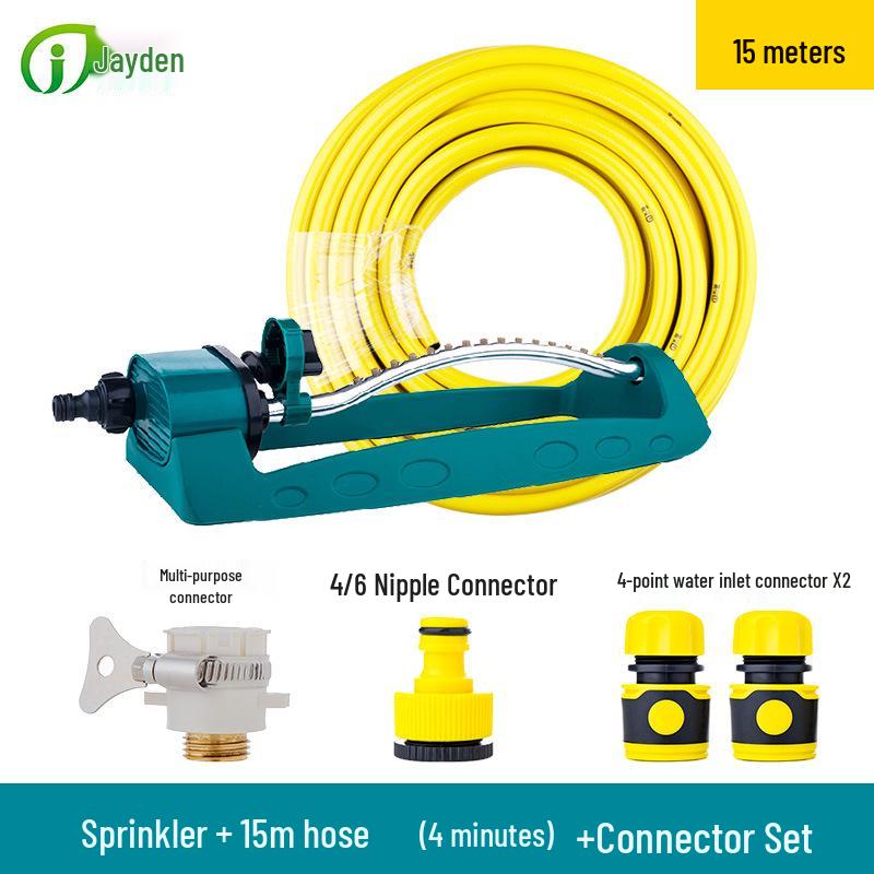 Automatic Oscillating Sprinkler for Lawn, Garden & Agriculture