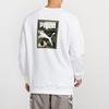 Puma Camo Logo Print Crewneck Sweatshirt Men Tops White 578884-02