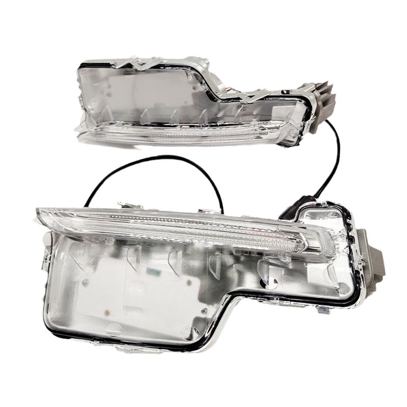 For Volvo S60L V60 S60 2014-2018 Car Front Bumper LED Fog Light DRL Daytime Running Lights Foglight Accessories