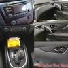Carbon Fiber Interior Stickers for 16-18 Nissan Qashqai Central Control Modification