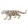 Leopard Figurine Snow Playset Model Kids Children Wildlife Animal Statue for Christmas
