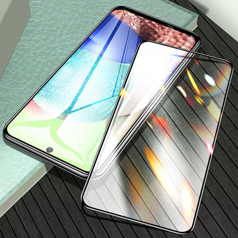 3 шт. Полное закаленное стекло для Samsung Galaxy A53 A54 A55 A35 A15 A05S A03S A14 A34 A24 A13 A23 A33 A73 Защитная пленка для экрана