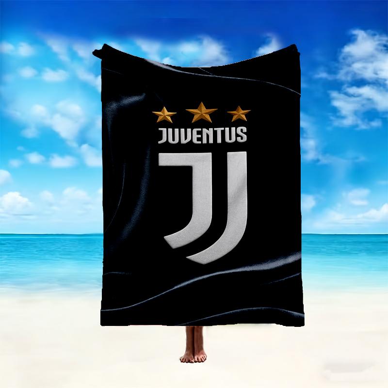 1pc Juventus Football Club Blanket, Super Cozy Printed Home Blanket, All-Season Warmth