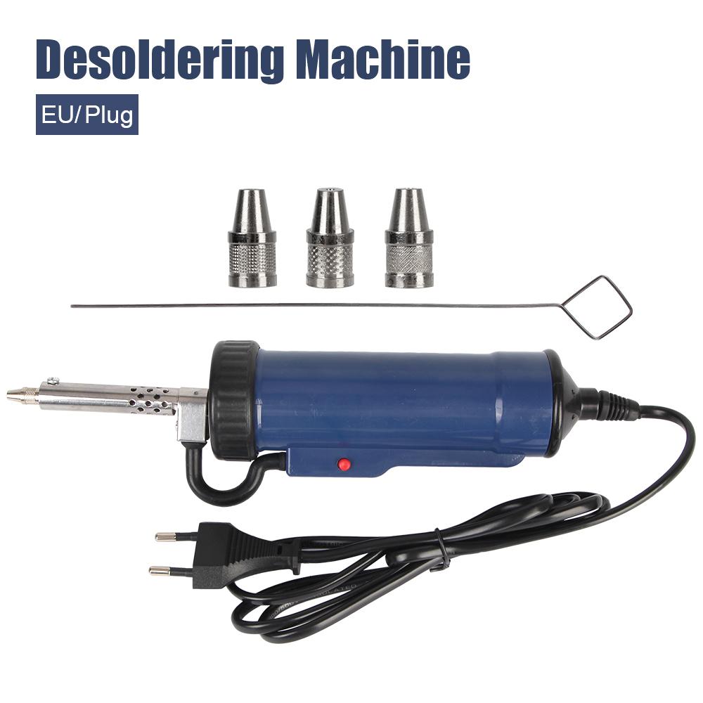 Remove Pump ADT03 New Desoldering Machine EU/US Plug Tin Sucker Electric Solder Vacuum Soldering