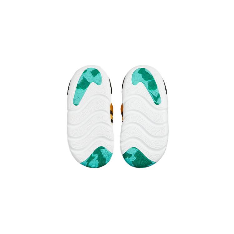 Nike Dynamo GO FlyEase SE Гусеница Нескользящие Низкие Спортивные Повседневные Кроссовки Желтые Для Младенцев И Малышей DR0271-700
