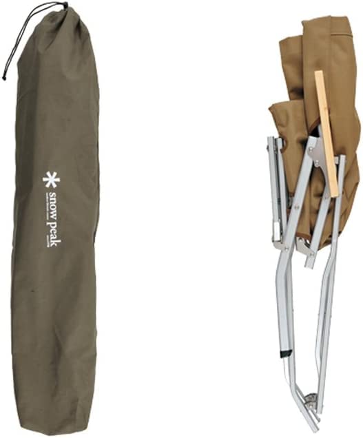 Стул Snow Peak Chair Low Chair 30 Khaki Складной Кемпинговый Уличный LV-091KH