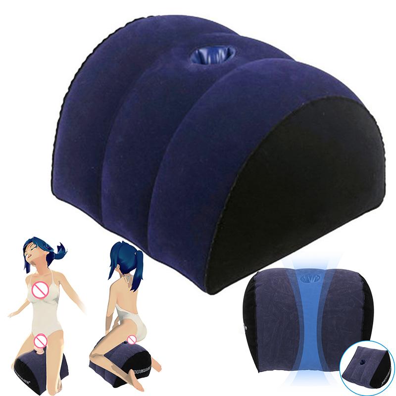 Надувная секс-подушка Подушка для усиленных эротических поз Секс-игрушки Клин Подушка Сексуальная жизнь Мебель для взрослых Экзотические секс-игрушки