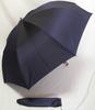 Maehara Koei Shoten Maehara Umbrella Folding Chambray Navy Coloring Handle Men's