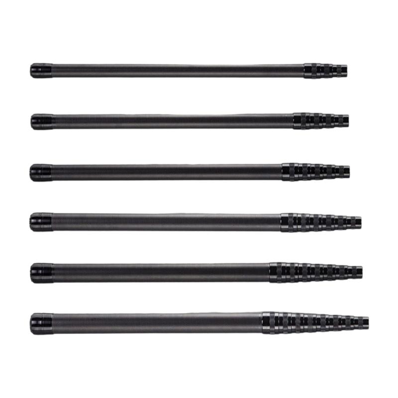 Углеродное волокно Рыболовная подсачек Удилище Рукоятка для рыбалки Удилища Длинная рыболовная сеть Телескопическая рукоятка Складные удилища Прочный